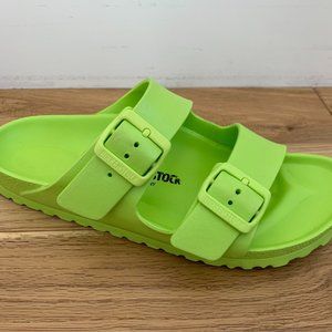 Birkenstock Women's Arizona EVA Sandals Active Lime Size 38 (Size 7)